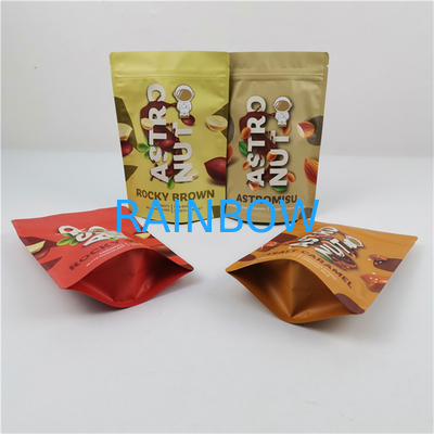 Chất lượng thực phẩm chống mùi chống ẩm Logo tùy chỉnh in túi dày tùy chỉnh