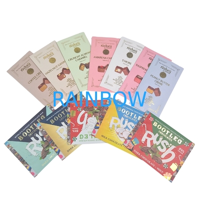 Vỏ giấy nhôm ăn được Khóa lại Nhựa nhỏ Mylar Oat Sôcôla Energy Bar Cookie Snack Candy Packaging Bag