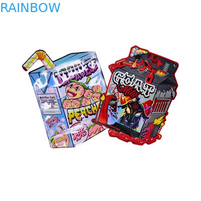 Nhập khẩu tùy chỉnh in hình đặc biệt túi Mylar 3.5 7g đứng lên túi chống trẻ em cho gói đồ ăn nhẹ