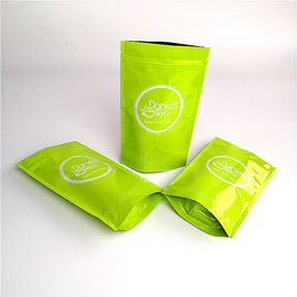 Túi giấy kraft có thể tái chế tùy chỉnh In bao bì trà xanh